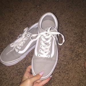 Grey vans
